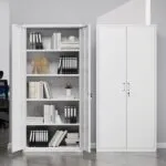 2 Door Metallic filing cabinet