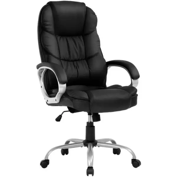 Bestmassage executive chair with lumbar support swivel 250 lb capacity black 990b50fe 7a09 44fc 8647 fad062cb137e.fa0976a5c11b1c4519b2c397e1c3497d.webp
