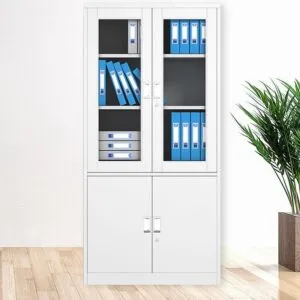 2-Door metallic office cabinet