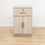 Wooden Filing Cabinet with a Drawer
